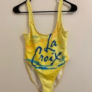 Woman’s small La Croix one piece swimming suit !